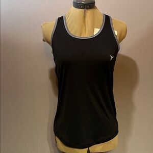 Racer back Black Women's Tank Top